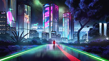 Cyberpunk City Ride , cyberpunk, scifi, artist, artwork, digital-art, artstation HD wallpaper