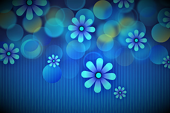 Flowers, Circles, Pattern, Texture, Lines, Textures HD wallpaper