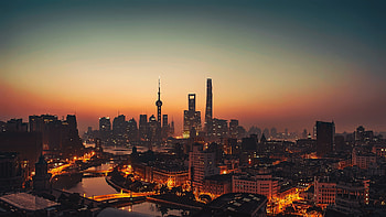 Shanghai skyline, Travels, 50 , Hintergrnde HD wallpaper