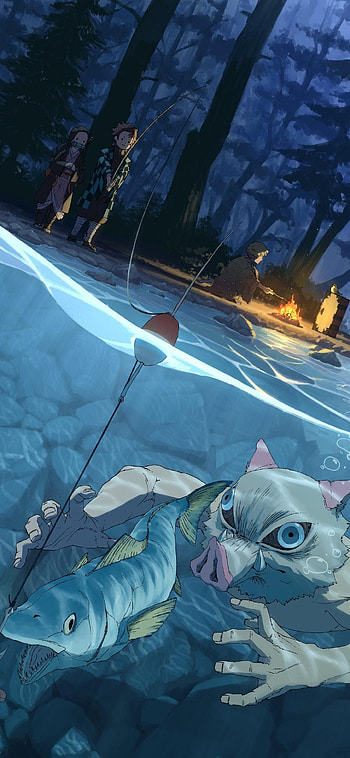 Kimetsu No Yaiba, zenitsu, inosuke, kamado, nezuko, tonjirou HD phone wallpaper