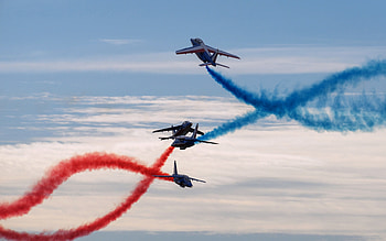 Patrouille de France, Aerobatics HD wallpaper