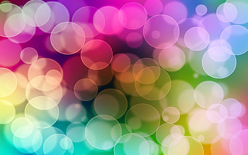 Abstract, Glare, Circles, Light, Multicolored, Motley, Light Coloured HD wallpaper