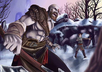 God Of War Fanart, kratos, god-of-war-4, god-of-war, 2018-games, games, ps-games, artist, artwork, digital-art HD wallpaper