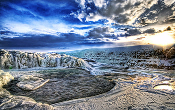 Winter, Nature, Mountains, r, Cold, Glaciers HD wallpaper
