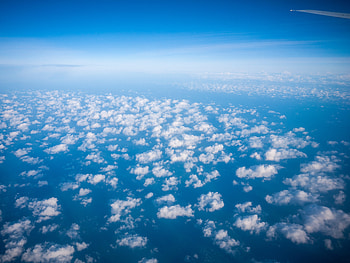 Clouds View From Plane , clouds, plane, nature HD wallpaper