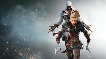 Assassin's Creed Eivor's Fury Fortnite Skin Fortnite HD wallpaper