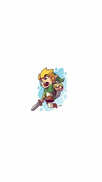 Legend of Zelda, Link minimal art, Gaming HD phone wallpaper