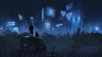 City Of Liberation, artist, artwork, digital-art, deviantart HD wallpaper