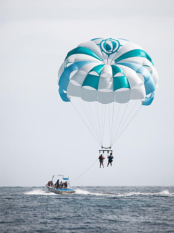 Cabo San Lucas, Parasailing HD phone wallpaper