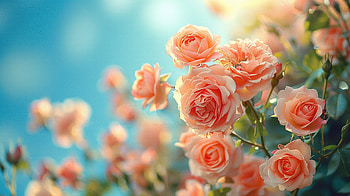 romantic pink roses, pink, rose, flower, plant, Valentine's Day HD wallpaper