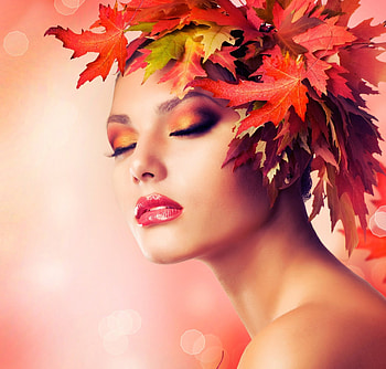 lady, model, leaves, autumn, subbotina anna HD wallpaper