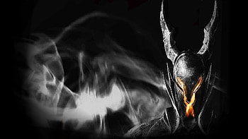 dark souls, helmet, light, fire, look HD wallpaper