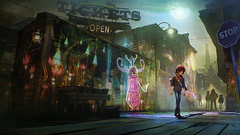 video game, Concrete Genie HD wallpaper