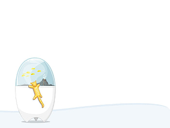 Art, Snow, Vector, Kitty, Kitten, , Drawing, Aquarium HD wallpaper