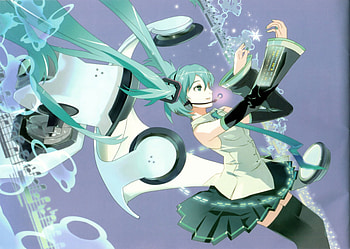 Miku's Magic, music, anime, hatsune miku, girl, vocaloid HD wallpaper