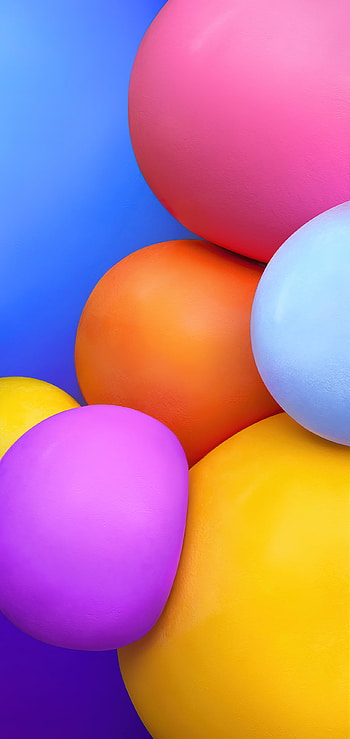 Color fusion, orange, magenta HD phone wallpaper