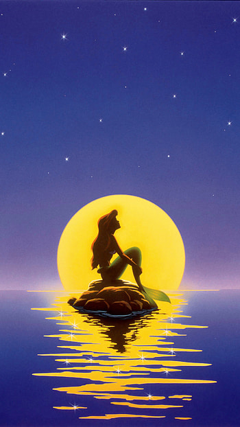 Ariel, The Little Mermaid, Animation, Sony Xperia HD phone wallpaper