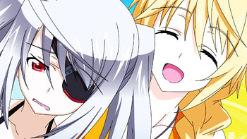 Laura and Charlotte, Infinite Stratos HD wallpaper