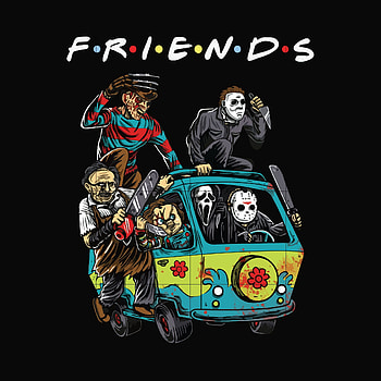 F.R.I.E.N.D.S horrors ideas. horror, horror movie art, horror art, Horror Friends HD phone wallpaper
