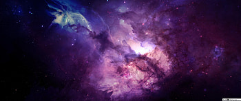 Nebula, 3440X1440 Nebula HD wallpaper
