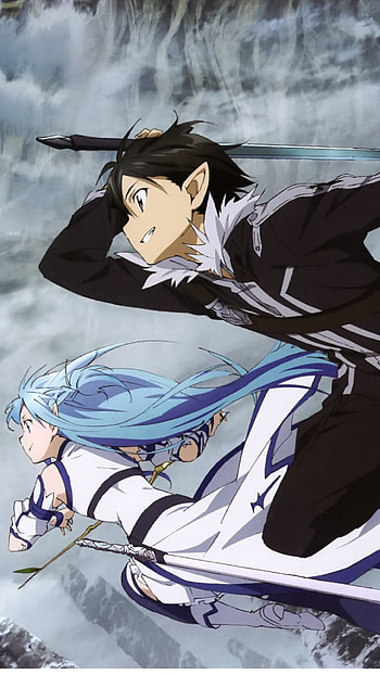 Kirito, Asuna and Sinon, Shino Asada, Asuna Yuuki, Kirito (Sword Art Online), Anime, Sword Art Online II, Kirito And Asuna HD phone wallpaper