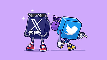 Twitter Bird Changes Into X, twitter, digital-art, artwork, artist, creative, logo, behance HD wallpaper