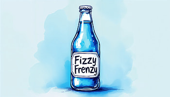 Fizzy Frenzy: A Refreshing Soda, soda, bottle, drink HD wallpaper