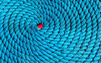Blue Rope, blue, round, string, abstract, rope, wound HD wallpaper