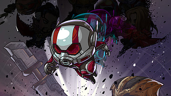 Ant Man Little Art, ant-man, superheroes, artwork, artstation HD wallpaper