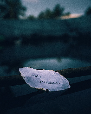 Water, Words, Phrase, Inscription, Paper, Memories HD phone wallpaper