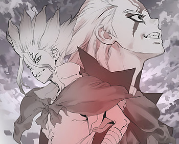 Dr. Stone : Senku Ishigami vs Dr. Xeno — Clash, Anime, Dr. Stone, Senku Ishigami, Dr. Xeno HD wallpaper