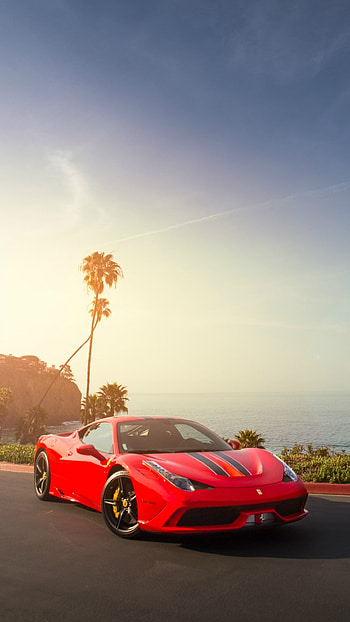 Cool Car, Red Car HD phone wallpaper