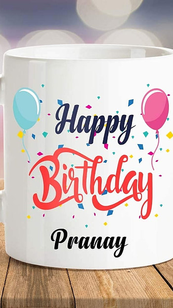 P Name, Pranay, happy birtay HD phone wallpaper