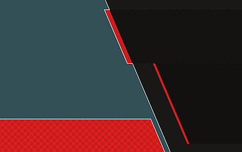 material design, , gray and black, geometric shapes, gray backgrounds, red lines, geometric art, creative, background with lines HD wallpaper