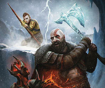 Kratos - God of War: Ragnarök, Kratos (God Of War), video game, God of War: Ragnarök HD wallpaper