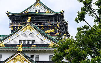 Osaka Castle, Travels, Japanese temple, Historical architecture HD wallpaper