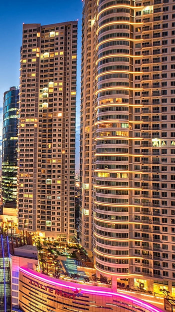 Jakarta Evenings: Urban Glow of Java's Skyline, evening, man made HD phone wallpaper
