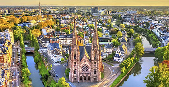 Strasbourg Cathedral, Strasbourg (France) HD wallpaper