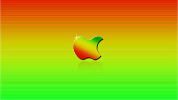 apple , , window7, red apple, green apple, window7 HD wallpaper