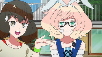 Gatchaman Crowds, Anime series, Stunning , Visual highlights HD wallpaper