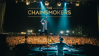 The Chainsmokers, High-energy music, Chart-topping hits, Crowd favorites HD wallpaper
