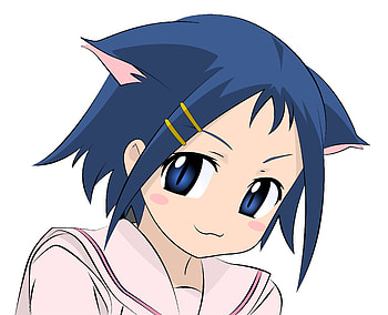 animal ears,catgirl kana ikeda saki transparent vector, animal-ears, catgirl-kana-ikeda-saki-transparent-vector HD wallpaper