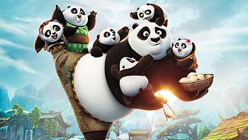 DreamWorks movies, Kung Fu Panda 3, Animation HD wallpaper