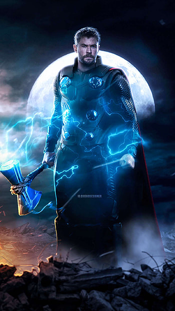 Thor With Stormbreaker, Thor Wakanda HD phone wallpaper