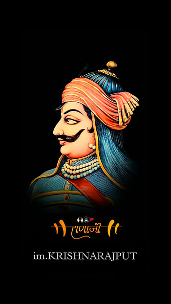 Maharana Pratap Singh, art, jewellery HD phone wallpaper