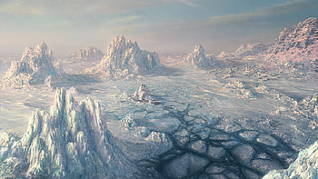 Ship, Mountain, , Winter, Ice, Icebreaker HD wallpaper
