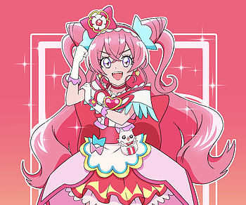 Nagomi Yui, Nagomi Yui, Cure Precious, Anime, Delicious Party Precure HD wallpaper