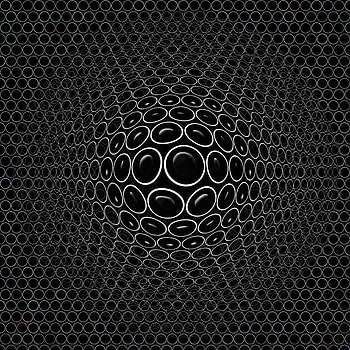 Circles, 3D, Relief, Raised, Convex, Realistic HD phone wallpaper
