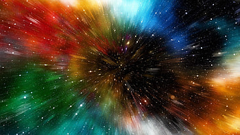 Universe Of Colour, space, colour, galaxy, universe HD wallpaper