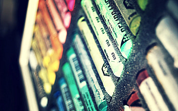 Art, Miscellanea, Miscellaneous, Multicolored, Motley, Pencils, Crayons HD wallpaper